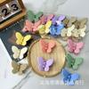 Horquilla de plástico con forma de mariposa, elegante, de 7,5 cm, con diseño de hada súper elegante, para niña, con bonitos colores de gelatina.