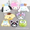Patch Grande Brilhante para Geladeira DIY Desenho Animado Melody Pacha Cachorro Acessórios de Resina Material para Patch Croc