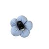 Presilha de Agarrar com Esponja de Flor Preenchida 2025 Nova Coreana Pérola Bolha Estéreo tamanho pequeno Meio Presilha Tubarão Grampo de Cabelo