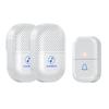 Timbre Inalámbrico para Hogar Inteligente 433 Ultra Larga Distancia Volumen Alto Botón de Llamada de Emergencia junto a la Cama para Ancianos Pacientes