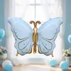 Balões de Folha de Alumínio com Borboleta Nova Fosca Transfronteiriços para Decoração de Cena de Festa de Aniversário Infantil e Adereços de Foto Atacado