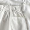 Pantalones cortos casuales de cintura holgada estilo Hong Kong para mujer, novedad de verano 2023, pantalones anchos de cintura alta y color liso para mujer