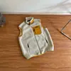E-commerce Transfronterizo Estilo Americano Suministro Directo Chaleco de Entrenamiento Pata Siete Lana de Cordero Sintética Cuello Alto Versión Pareja
