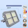 Iluminación Solar Doble Propósito Todo en Uno Plegable Lámpara de Camping Extra Larga Lámpara para Puesto Callejero de Mercado Nocturno Lámpara de Emergencia Fábrica de Suministro