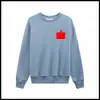 Suéter Tejido Jacquard de Manga Larga con Letra de Corazón Personalizada Estilo Coreano Holgado Casual Versátil Top para Pareja