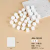 Mini Bloco de Esponja para Nail Art Esponja Puff de 10mm para Contorno de Blush Conjunto de Esponjas Quadradas Pequenas com Clipe de Pegada