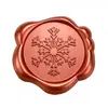 Adesivo de lacre de cera bordô cintilante Série de Natal convite de envelope decoração de garrafa de vinho adesivo de vedação