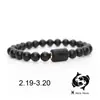 Pulsera Explosiva de Pareja de 12 Constelaciones Pulsera de Piedra Perla de Constelación Ajustable Única Pulsera de 12 Constelaciones para Hombres y Mujeres