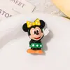 Dibujos Animados Lindos Minnie Cuentas de Goma DIY Cadena para Teléfono Móvil Accesorios de Joyería Bolígrafo con Cuentas Material a Través del Agujero Cuentas Sueltas Venta al Por Mayor