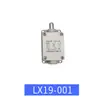 Interruptor de fim de curso LX19-001 microinterruptor de limite carcaça de alumínio 111 rearme automático limitador de curso um NA e um NF