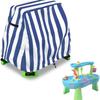 Conjunto de mesa de água infantil transfronteiriça piscina com chuveiro de chuva mesa de água, capa de brinquedo externa à prova d'água, à prova de poeira e à prova de UV