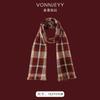 Bufanda Roja de Angora Nueva 2025 para Mujer Invierno Navidad a Juego Chal Tejido Cálido Suave Ambiente Acogedor Calentador de Cuello Venta al por Mayor