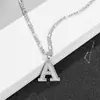 Amazon Transfronterizo Collar con Letra Inicial de Nuevo Producto Moda Cadena de Clavícula Colgante Letra Mayúscula Joyería Personalizada para Mujeres