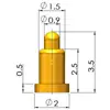 Dedal de antena conector STM para placa de pruebas de soldadura sonda de prueba dedal de resorte contacto de carga parche de PCB conexión pogopin