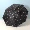 Guarda-chuva totalmente automático de 24 varetas para sol e chuva, atacado com logotipo personalizado, guarda-chuva publicitário com 70% de desconto, resistente ao vento, para duas pessoas, com revestimento preto, guarda-chuva de presente para negócios