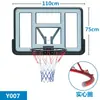 Cesta de Basquete de Parede para Uso Doméstico, Adequada para Crianças e Adultos, Altura Ajustável, Aro de Basquete de Parede Padrão para Treinamento Interno e Externo