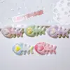 Peixe Osso Coração Colorido DIY Grampo de Cabelo Feito à Mão Capa de Celular Fivela de Sapato Decoração de Adesivo para Carro Elétrico Porta-Copo Atacado