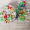 Pin de Corcho para Tablero de Mensajes, Pin de Pintura para Uñas I-Nail Transparente de Colores, Caja de Plástico para Colgar Uñas