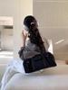 Bolso de Hombro de Diseño Nicho Verano Dulce Cool Calle Estilo Coreano Bolso Sobaco plateado Reflectante Bolso Boston