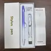 Caneta Stylus Capacitiva de 3 Luzes Cor Gradiente Modelo Universal Transfronteiriço Adequada para Celulares e Tablets Apple/Android Caneta Touch Sucção Magnética