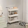 Estante de Almacenamiento Montado en Puerta, Gabinete de Almacenamiento para Espacios Estrechos, Organizador de Bolsas, Carrito Móvil, Estante de Exhibición de Bolsas de Cuero, Gabinete de Almacenamiento Estrecho