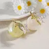 Accesorios para Colgantes DIY Colgante Pequeño Naranja Cadena Hecha a Mano para Teléfono Móvil Cadena de Bolso Pendientes Pulsera Materiales para Joyería