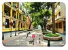 Ímãs de geladeira de vidro da cidade de Guangzhou, marcos urbanos, paraíso de ruas antigas, decorações arquitetônicas, decoração de casa cultural e criativa, decorações de lembrança