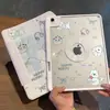 Cachorro de Pastel Adecuado para Funda Protectora Magnética Desmontable para Tableta Apple iPad 11 Pro Air con Ranura para Lápiz Mini Lindo