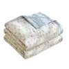 Colcha de Verano de Algodón de Xinjiang Jie Liya con Bordes Ensanchados, Algodón Lavado, Estampado de Dibujos Animados, Algodón Transpirable y Absorbente de Humedad para Aire Acondicionado