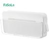 Caja de Almacenamiento Transparente para Cosméticos Fasola Montada en Pared Organizador de Peines Varios Estante de Almacenamiento con Compartimentos para Baño