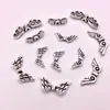 Cuentas de alas de plata de Xizang 100 en un paquete para pulsera collar pendientes de aleación vintage DIY Accesorios Joker Especial transfronterizo