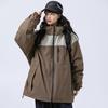 Ropa de asalto tres en uno chaqueta acolchada de algodón chaqueta para hombre 2023 nuevo otoño e invierno exterior funcional impermeable chaqueta acolchada de algodón de lana de cordero chaqueta acolchada de algodón