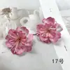 Simulación Flor de Narciso de Cinco Puntas Tocado Pasador Flor Material Flor Falsa DIY Ropa Sombrero Indumentaria Arreglo Floral Fotografía Floristería Adornos