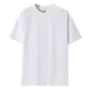 Camiseta masculina de manga curta 220g Sorona, cor sólida, gola redonda, gola canelada de verão, casual, fresca, tecido antibacteriano