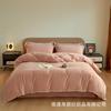 Nantong Outono e Inverno High-End Roupa de Cama de Veludo para Bebê, Classe A Grau Materno e Infantil Veludo Pombo Veludo Leite Conjunto de Quatro Peças Atacado