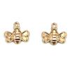 70013 Cobre Estilo Antiguo Hecho a Mano DIY Horquilla de Cloisonné Corona de Cabello Adorno de Borla Hanfu Abeja 9*10mm