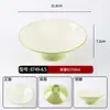 Vajilla de restaurante de comida rápida, juego de cuencos pequeños para platos, platos para servir de cafetería, cuencos de melamina para arroz al vapor de estilo chino para autoservicio comercial