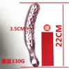 Vaso de cristal para mujer vaso de cristal para mujer pepino vaso grande pene cristalería para adultos productos para adultos al por mayor