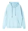 Sudadera Pesada de Rizo con Hombros Caídos y Bolsillo, Capucha de Doble Capa, Corte Holgado Trendy Estudiantil, Sudadera para Uniforme de Clase con Logo Estampado