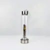 Fornecimento Direto da Fábrica Exportação Cascalho de Cristal Copo de Água Energética Coluna de Plástico Portátil Presente Criativo Copo de Vidro Transfronteiriço