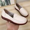 Zapatos de trabajo planos, suela suave, ligeros, cómodos, para madres de mediana edad y mayores, negros, informales, combinables, para comercio exterior transfronterizo.
