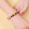 Cuerda de mano tejida diy usable producto semiacabado dorado cuerda de ocho hilos para mujer 3 mm cuerda trenzada hecha a mano coolomi Little Red Book