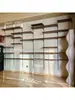 Columna AA de acero inoxidable, columna de escalera, estante de pared, expositor simple, estante de almacenamiento, soporte vertical, accesorios de barra vertical