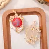 Nuevo Broche de Espejo de Flor de Osmanthus Hecho a Mano Chino Acabado DIY Estilo Chino Accesorio para Solapa Hanfu Qipao En Stock Al Por Mayor