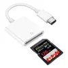 Adequado para Leitor de Cartão SD TF da Apple, Samsung Huawei Tipo-C Dois em Um Pen Drive USB para Câmera Leitor de Cartão Conversor