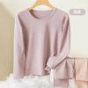 Conjunto de Ropa Interior Térmica de Algodón Cepillado de 250 g para Mujeres y Hombres, Algodón Puro Engrosado Clase A, Conjunto de Ropa Interior Térmica para Parejas, 10A Antibacteriano