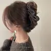 Outono e inverno Grab Clip Feminino High-end 2024 Novo grampo de cabelo Grampo de cabelo Grande cabelo Grande tamanho Tubarão Grampo de cabelo Grampo de cabelo Headwear
