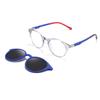 Boca Juniors Nuevas Gafas de Sol para Niños Clip de Succión Magnética Juego de Espejo Colgante Espejo Gafas Planas de Doble Propósito Polarizadas BH2015