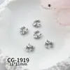 Accesorios Premium de Zirconia para Uñas, Lujo Ligero Estilo Francés, Brillantes Decoraciones de Diamantes para Uñas Portátiles en Forma de Arco Creciente con Diamantes Completos en el Lateral