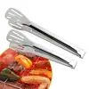 Pinzas de Acero Inoxidable 304 para Uso Diario, Pinzas para Filete de Cocina, Suministros de Cocina, Pinzas para Pan, Suministros para Hornear